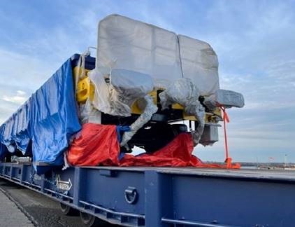 Another Heavy Lift Train Wagon, supported by the Superior Team Image